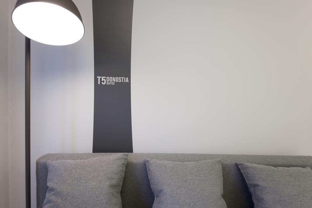 Pension T5 Donostia Suites San Sebastián Rom bilde